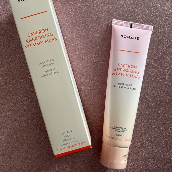 BNIB SONAGE SAFFRON ENERGIZING VITAMIN MASK - Picture 4 of 10